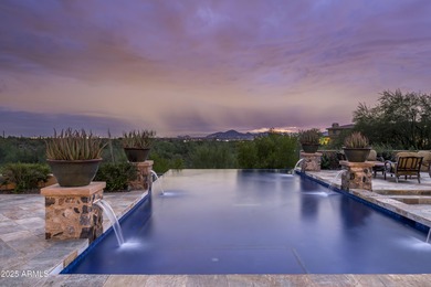 Refined Desert Living in Silverleaf's Casita Neighborhood. Set on Silverleaf Golf Club in Arizona - for sale on GolfHomes.com, golf home, golf lot