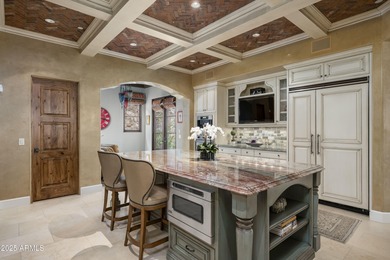 Refined Desert Living in Silverleaf's Casita Neighborhood. Set on Silverleaf Golf Club in Arizona - for sale on GolfHomes.com, golf home, golf lot