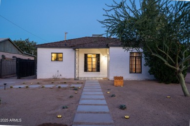 Gorgeous, updated home WITH CASITA on palm tree lined street in on Encanto 18 Golf Course in Arizona - for sale on GolfHomes.com, golf home, golf lot
