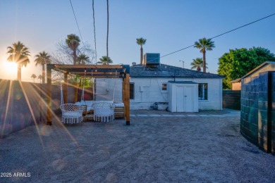 Gorgeous, updated home WITH CASITA on palm tree lined street in on Encanto 18 Golf Course in Arizona - for sale on GolfHomes.com, golf home, golf lot