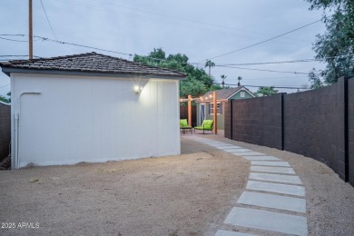 Gorgeous, updated home WITH CASITA on palm tree lined street in on Encanto 18 Golf Course in Arizona - for sale on GolfHomes.com, golf home, golf lot