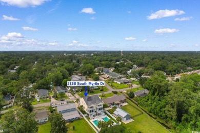 Welcome to 213B South Myrtle Drive, an exquisite raised beach on Tupelo Bay Golf Complex  in South Carolina - for sale on GolfHomes.com, golf home, golf lot