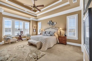 Elegant Waterfront Living in Plantation Community! Nestled on The Patriot Golf Club At Grand Harbor in South Carolina - for sale on GolfHomes.com, golf home, golf lot