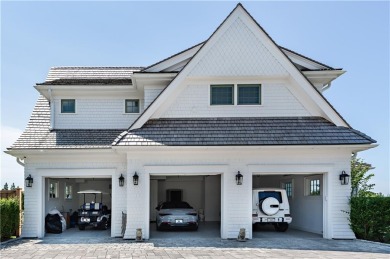 An exquisite new construction shingle-style estate, perfectly on Carnegie Abbey Club in Rhode Island - for sale on GolfHomes.com, golf home, golf lot