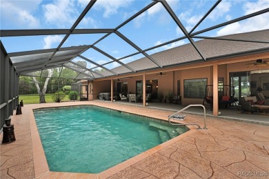 So many extra features in this custom one-of-a kind, 4 bedroom 2 on Sugarmill Woods Golf and Country Club in Florida - for sale on GolfHomes.com, golf home, golf lot