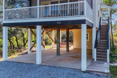Spacious elevated beach house in Surfside Shores, just 3 blocks on Kiva Dunes Golf Club in Alabama - for sale on GolfHomes.com, golf home, golf lot