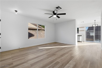 Enjoy this newly remodeled, single-story townhouse  with a new on Desert Rose Golf Course in Nevada - for sale on GolfHomes.com, golf home, golf lot