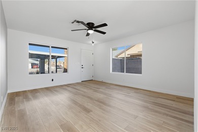 Enjoy this newly remodeled, single-story townhouse  with a new on Desert Rose Golf Course in Nevada - for sale on GolfHomes.com, golf home, golf lot