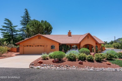 Your Sedona Shangri-La Awaits!Discover effortless living in this on Oakcreek Country Club in Arizona - for sale on GolfHomes.com, golf home, golf lot