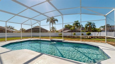 Welcome to this lovely pool home on an oversized lot with a huge on Ridgewood Lakes Golf and Country Club in Florida - for sale on GolfHomes.com, golf home, golf lot