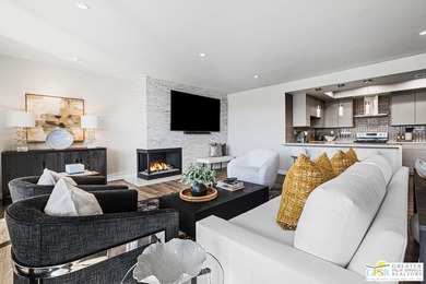 Beautifully renovated and impeccably styled, this residence at on Desert Island Golf and Country Club in California - for sale on GolfHomes.com, golf home, golf lot