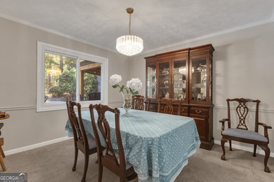 Tucked away on a quiet cul-de-sac, this beautiful 4-bedroom, 2 on Braelinn Golf Club in Georgia - for sale on GolfHomes.com, golf home, golf lot