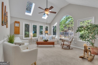 Tucked away on a quiet cul-de-sac, this beautiful 4-bedroom, 2 on Braelinn Golf Club in Georgia - for sale on GolfHomes.com, golf home, golf lot