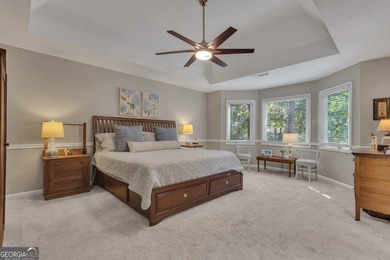 Tucked away on a quiet cul-de-sac, this beautiful 4-bedroom, 2 on Braelinn Golf Club in Georgia - for sale on GolfHomes.com, golf home, golf lot