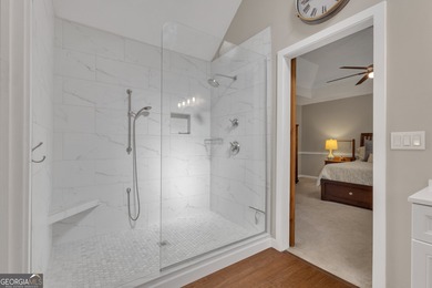 Tucked away on a quiet cul-de-sac, this beautiful 4-bedroom, 2 on Braelinn Golf Club in Georgia - for sale on GolfHomes.com, golf home, golf lot