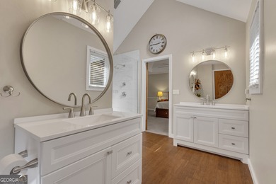 Tucked away on a quiet cul-de-sac, this beautiful 4-bedroom, 2 on Braelinn Golf Club in Georgia - for sale on GolfHomes.com, golf home, golf lot