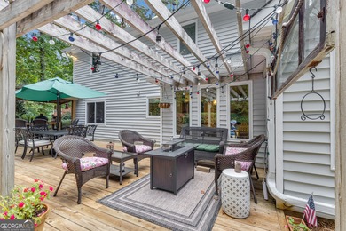 Tucked away on a quiet cul-de-sac, this beautiful 4-bedroom, 2 on Braelinn Golf Club in Georgia - for sale on GolfHomes.com, golf home, golf lot