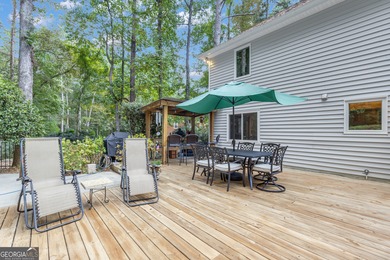 Tucked away on a quiet cul-de-sac, this beautiful 4-bedroom, 2 on Braelinn Golf Club in Georgia - for sale on GolfHomes.com, golf home, golf lot