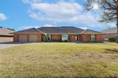 This updated 4 bedroom, 3 bathroom home showcases stunning views on The Greens Country Club in Oklahoma - for sale on GolfHomes.com, golf home, golf lot