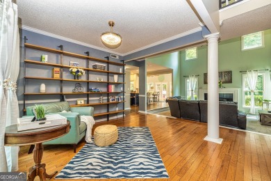 This Beautiful 5 bedroom 3.5 bath home in desirable Windalier on Canongate At Flat Creek Club in Georgia - for sale on GolfHomes.com, golf home, golf lot