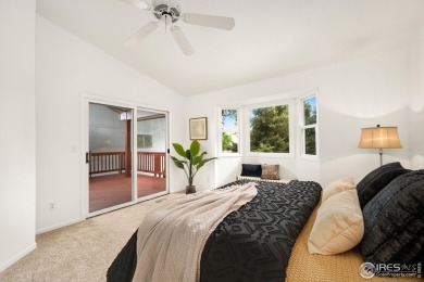 Enjoy easy living in one of Fort Collins' most distinctive on Adriel Hills Golf Course in Colorado - for sale on GolfHomes.com, golf home, golf lot