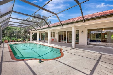 Pool Home with Stunning Golf & Lake Views in The Highlands at on The Meadows Golf and Country Club in Florida - for sale on GolfHomes.com, golf home, golf lot