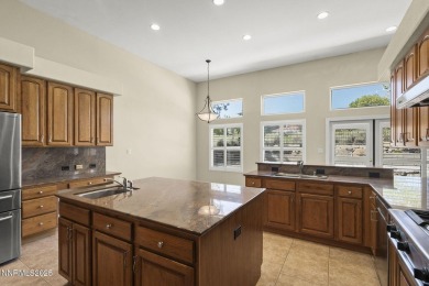 This custom built 4 bed / 4 bath home is nestled at the end of a on Wolf Run Golf Club in Nevada - for sale on GolfHomes.com, golf home, golf lot