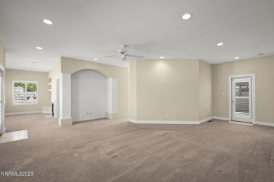 This custom built 4 bed / 4 bath home is nestled at the end of a on Wolf Run Golf Club in Nevada - for sale on GolfHomes.com, golf home, golf lot