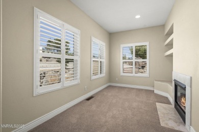 This custom built 4 bed / 4 bath home is nestled at the end of a on Wolf Run Golf Club in Nevada - for sale on GolfHomes.com, golf home, golf lot