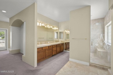 This custom built 4 bed / 4 bath home is nestled at the end of a on Wolf Run Golf Club in Nevada - for sale on GolfHomes.com, golf home, golf lot