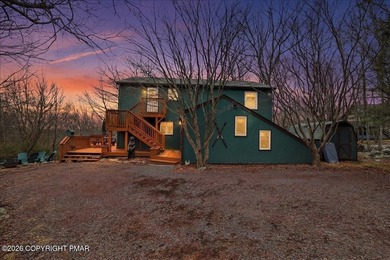 Perched on a private ridge in the sought-after Lake Harmony on Split Rock Resort and Country Club in Pennsylvania - for sale on GolfHomes.com, golf home, golf lot