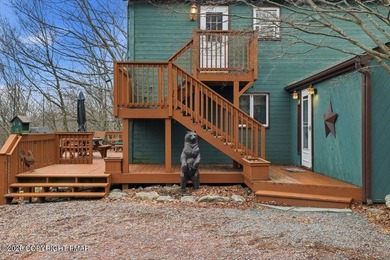 Perched on a private ridge in the sought-after Lake Harmony on Split Rock Resort and Country Club in Pennsylvania - for sale on GolfHomes.com, golf home, golf lot
