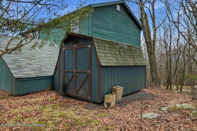 Perched on a private ridge in the sought-after Lake Harmony on Split Rock Resort and Country Club in Pennsylvania - for sale on GolfHomes.com, golf home, golf lot