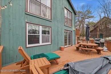 Perched on a private ridge in the sought-after Lake Harmony on Split Rock Resort and Country Club in Pennsylvania - for sale on GolfHomes.com, golf home, golf lot