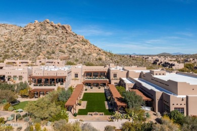 Resort-style living with sweeping Pinnacle Peak, sunset & city on Troon Country Club in Arizona - for sale on GolfHomes.com, golf home, golf lot