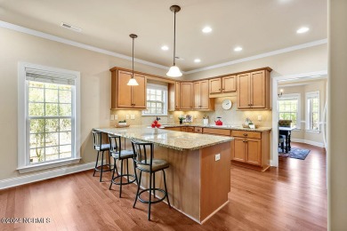Enjoy a low maintenance, high amenity lifestyle with this brick on Cape Fear National At Brunswick Forest in North Carolina - for sale on GolfHomes.com, golf home, golf lot