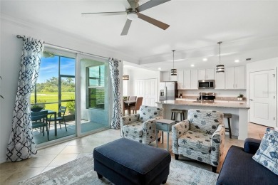 Own this first-floor DiAngelo veranda with deeded golf on Heritage Landing Golf  in Florida - for sale on GolfHomes.com, golf home, golf lot