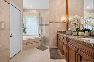 A true golfer's paradise, perfectly positioned on the 5th hole on PGA Golf Club in PGA Village in Florida - for sale on GolfHomes.com, golf home, golf lot