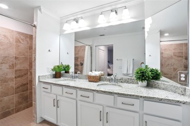 Own this first-floor DiAngelo veranda with deeded golf on Heritage Landing Golf  in Florida - for sale on GolfHomes.com, golf home, golf lot