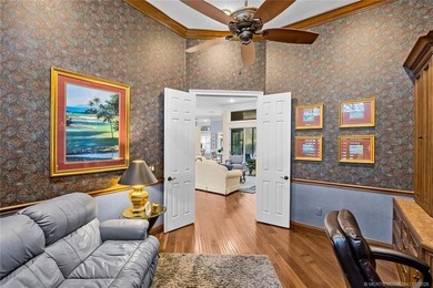 A true golfer's paradise, perfectly positioned on the 5th hole on PGA Golf Club in PGA Village in Florida - for sale on GolfHomes.com, golf home, golf lot