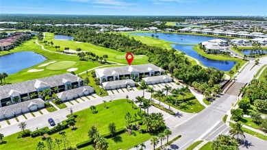 Own this first-floor DiAngelo veranda with deeded golf on Heritage Landing Golf  in Florida - for sale on GolfHomes.com, golf home, golf lot