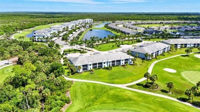 Own this first-floor DiAngelo veranda with deeded golf on Heritage Landing Golf  in Florida - for sale on GolfHomes.com, golf home, golf lot