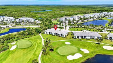 Own this first-floor DiAngelo veranda with deeded golf on Heritage Landing Golf  in Florida - for sale on GolfHomes.com, golf home, golf lot