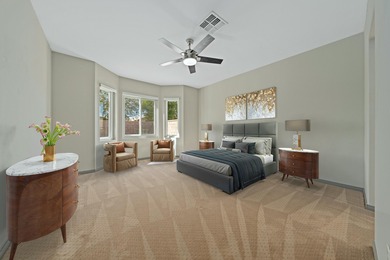 Move in ready! Perfectly positioned in Sun City Palm Desert on Mountain Vista Golf Course At Sun City Palm Desert in California - for sale on GolfHomes.com, golf home, golf lot