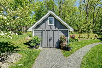 CUSTOM BUILT CRAFTSMAN STYLE COTTAGE in HISTORIC POCONO MANOR on Pocono Manor Golf Club in Pennsylvania - for sale on GolfHomes.com, golf home, golf lot