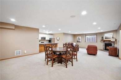 Experience luxurious one-level living in this rarely available on Rush Creek Golf Club in Minnesota - for sale on GolfHomes.com, golf home, golf lot