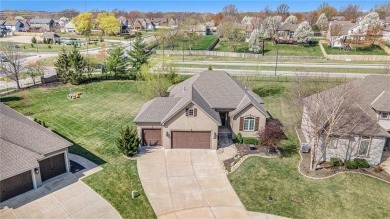 Experience effortless luxury living in this stunning reverse 1 on Staley Farms Golf Club in Missouri - for sale on GolfHomes.com, golf home, golf lot