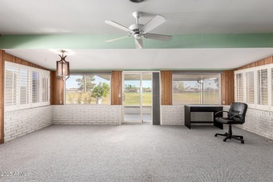 Great retirement home in Sun City! Well maintained Gemini home on Sun City Lakes West and East in Arizona - for sale on GolfHomes.com, golf home, golf lot