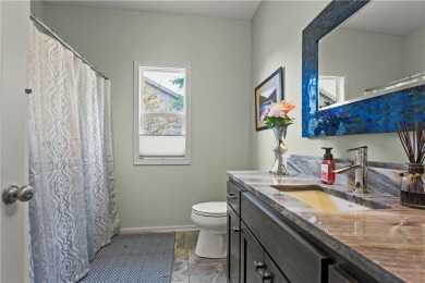 This stunning reverse 1.5 story offers 4 spacious bedrooms, 3 on The Deuce At the National Golf Club of Kansas City in Missouri - for sale on GolfHomes.com, golf home, golf lot