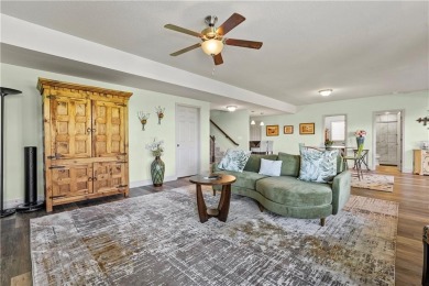 This stunning reverse 1.5 story offers 4 spacious bedrooms, 3 on The Deuce At the National Golf Club of Kansas City in Missouri - for sale on GolfHomes.com, golf home, golf lot